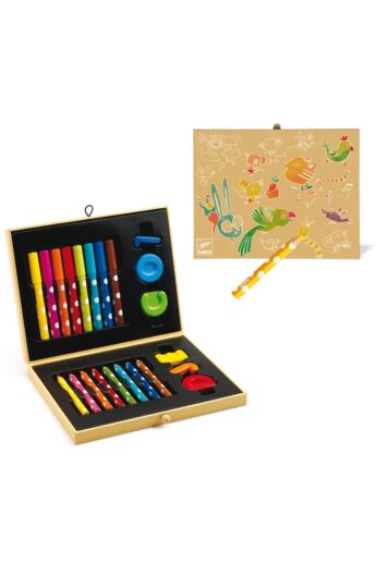 Djeco Kicsik színes készlete - Box of colours for toddlers