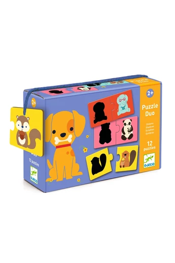 DJECO - JÁTÉKOK Párosító puzzle - Sziluett duó - Shadows DJECO - JÁTÉKOK Párosító puzzle - Sziluett duó - Shadows