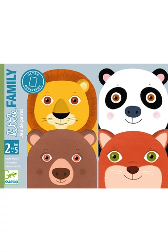 Djeco Kártyajáték - Pártaláló - Szüli - Little Family Djeco Kártyajáték - Pártaláló - Szüli - Little Family