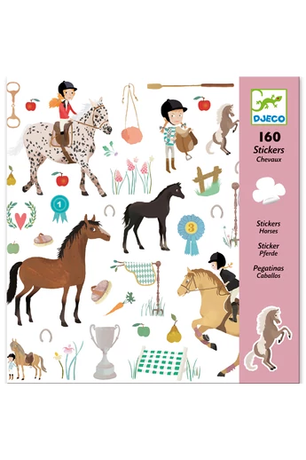 Djeco Matricák - Lovak - Horses
