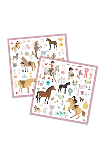 Djeco Matricák - Lovak - Horses