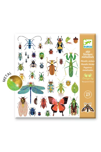 Djeco Matricák - Rovarok és bogarak - Microcosmos