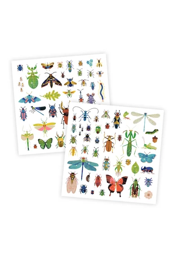 Djeco Matricák - Rovarok és bogarak - Microcosmos