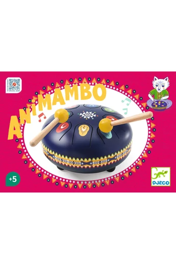 Djeco Játékhangszer - Rezgőnyelves acél dob - Metal drum