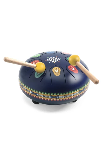 Djeco Játékhangszer - Rezgőnyelves acél dob - Metal drum