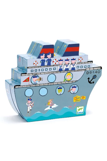 Djeco -Társasjáték klasszikus - Torpedó - Naviplouf  Djeco -Társasjáték klasszikus - Torpedó - Naviplouf