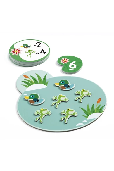 Djeco - Fejlesztőjáték - Összeadás - Eduludo Additions