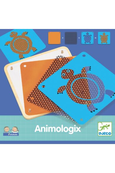 Djeco - Fejlesztő játék - Állati tervezés - Animologix