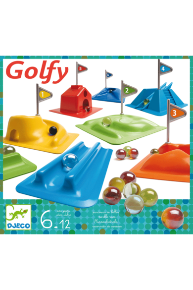 Djeco - Társasjáték - Golfy - Minigolf