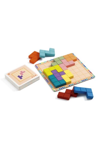 Djeco Logikai játék - Tetris négyzetkirakó - Polyssimo