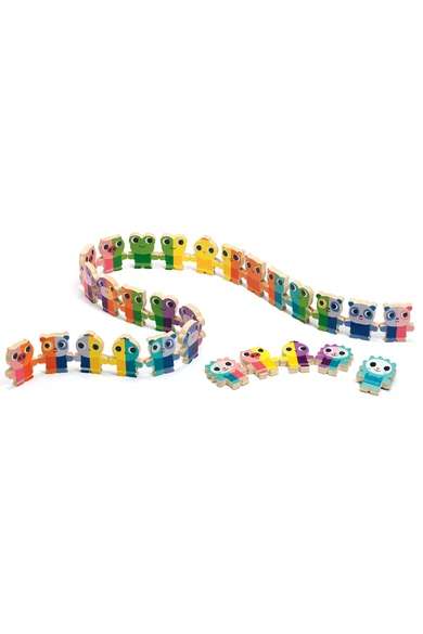 Djeco - Domino játék - Talpra cica! - Domino Up