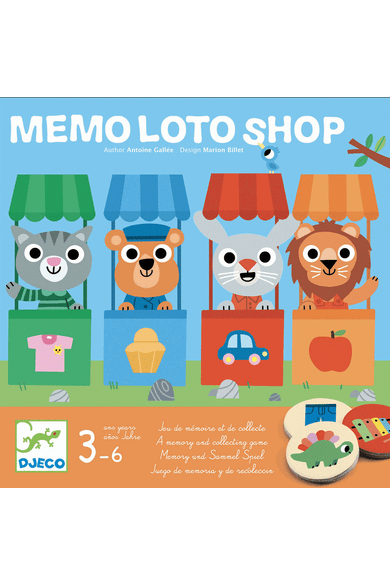 Djeco Képeslottó - Mémo loto shop