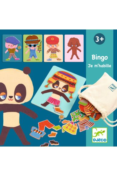  Djeco - Játékok Öltöztető játék - Ruha bingó - Dress Up Bingo