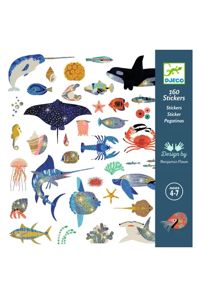 Djeco Matricák - Csillámló óceán - Ocean