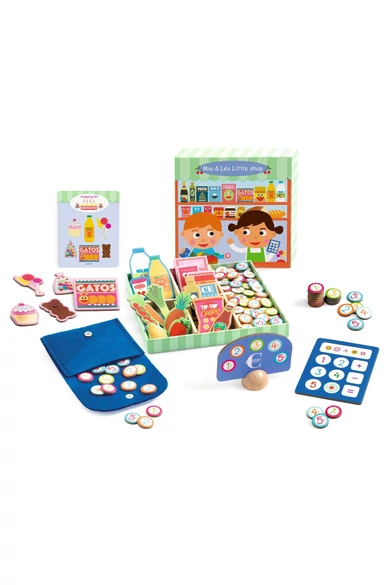 Djeco -Szerepjáték - Mia és Leó boltocskája - Mia & Léo little shop