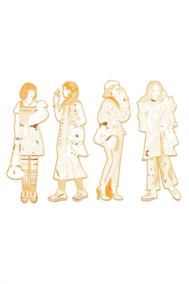 DJECO: DESIGN BY  Színezés - Cindy Divat - Scout and friends