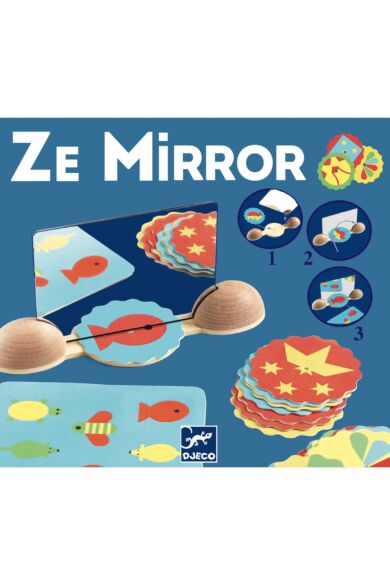 Djeco -Képkirakó - Tükröző halak - Ze Mirror Images