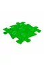 Muffik Puha Dínó Tojás  Puzzle Zöld 